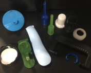 A variety of plastic injection molding products