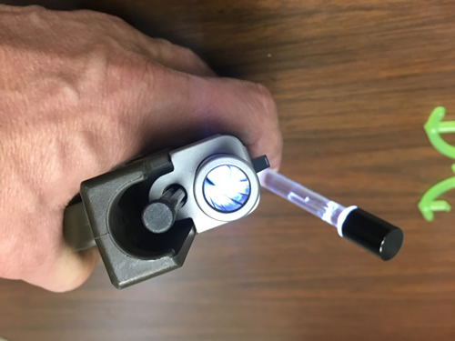 Plastic Injection Molded Firearm Bore Light - 2