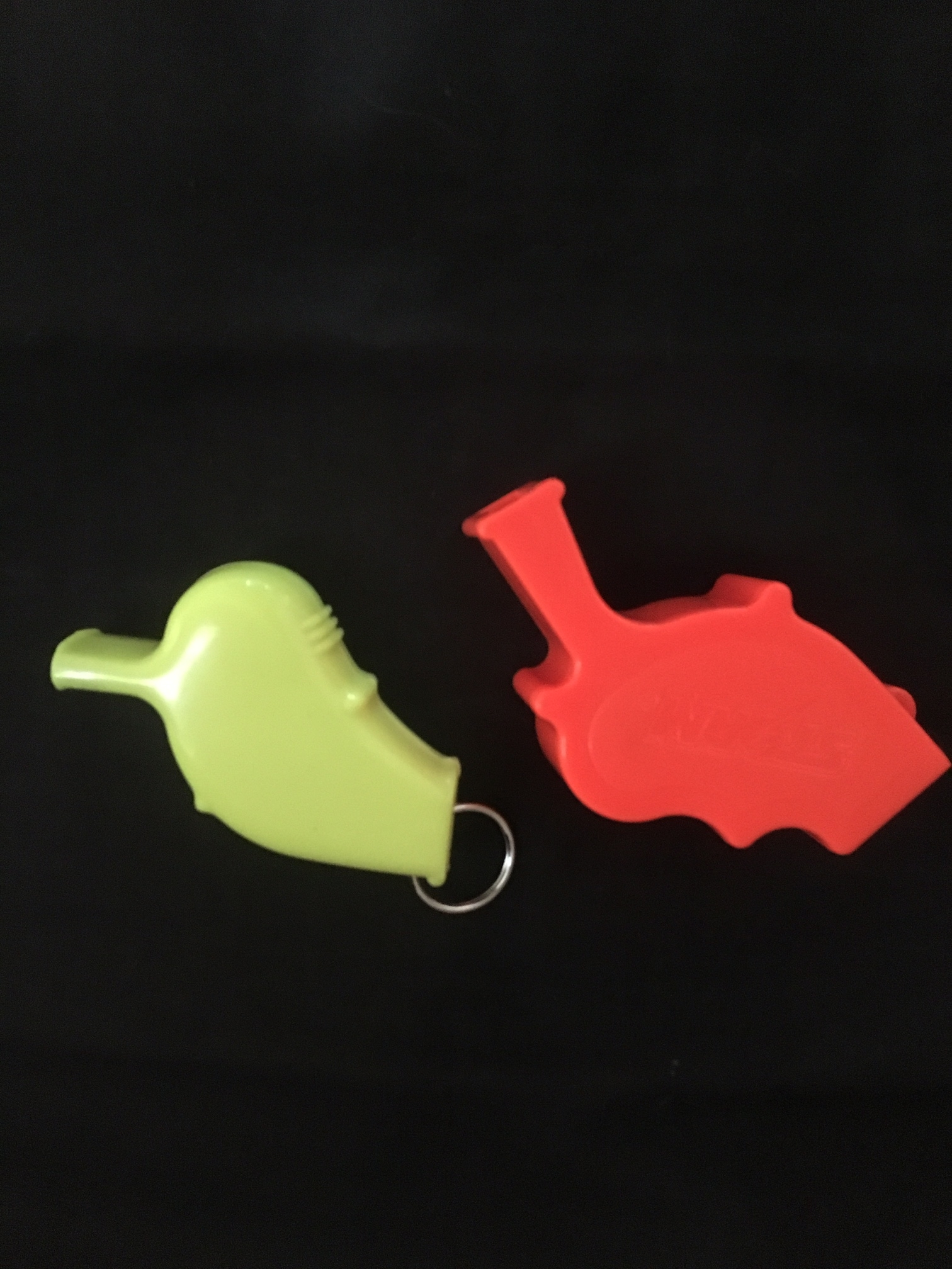 Storm Whistles that work under water and are the loudest whistle in the world - made in a bird design with plastic injection molding